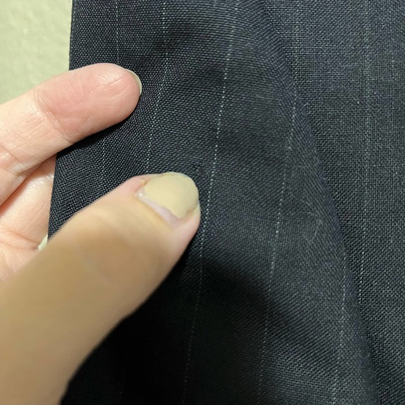 Brooks Brothers Wool Pinstripe Suit Jacket Size 46L - Picture 9 of 9